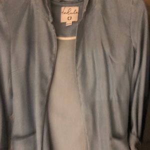 Tallis lightweight jean blazer